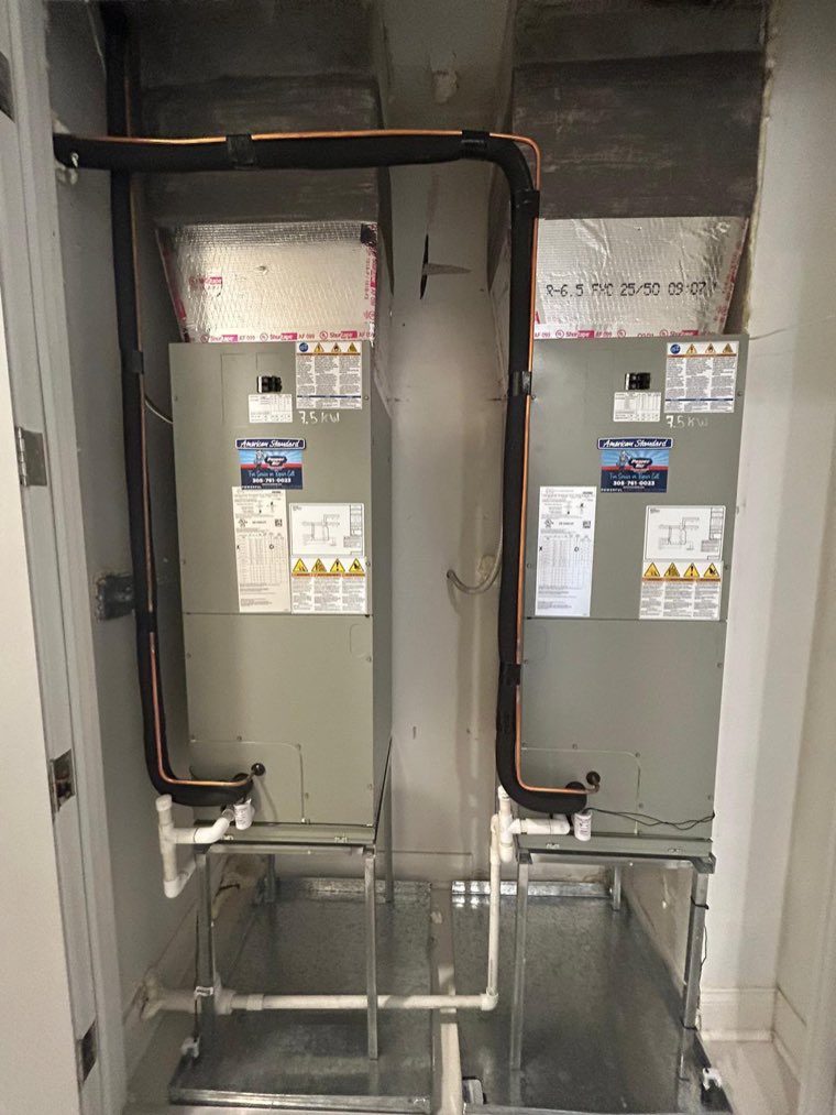 Dual air-handler system
