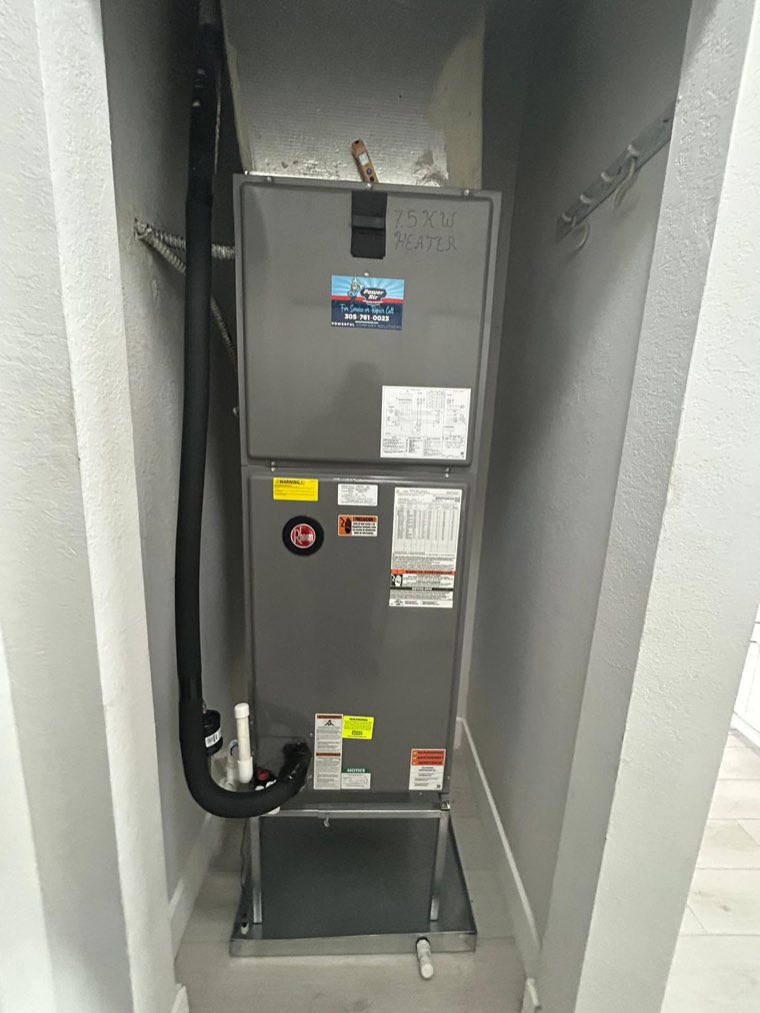 New air handler, dialed in
